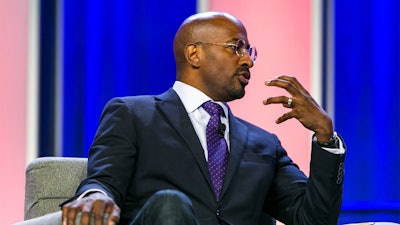 CNN Contributor & Human Rights Activist Van Jones, passionately spoke about #YesWeCode at Linux’s Open Source Summit.