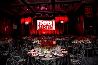 Gala celebrating thirty years of the Tenement Museum at the Ziegfeld Ballroom
