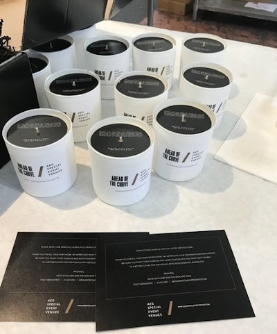 Hand poured candles for AEG Special Event Venues that empower disabled Americans