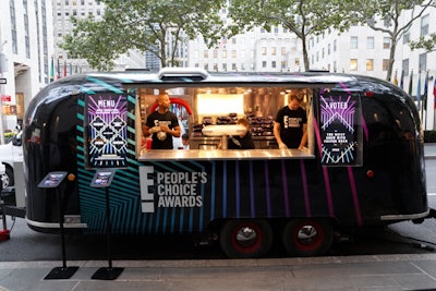 E!’s People’s Choice Awards Food Truck