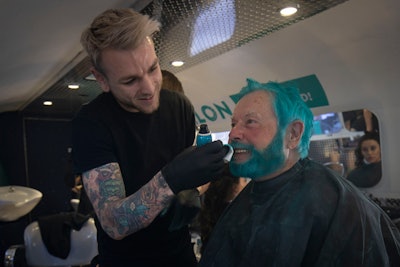 Taco Bell celebrated the Canadian debut of its signature Baja Blast drink with a pop-up hair salon that was housed in a tricked-out Airstream trailer, offering passersby free hair colorings using Baja Blast-colored Manic Panic hair dye.
