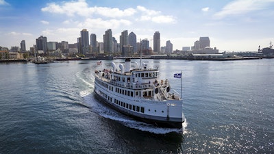 Admiral Hornblower and San Diego skyline