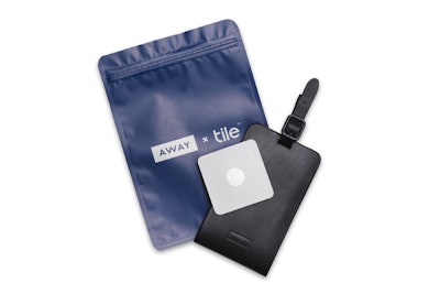 Keep tabs on your luggage with the Away x Tile Luggage Tag ($30), which contains a Tile Slim, a Bluetooth tracker that helps users keep tabs on their bag. Through the mobile app, you’ll be able to pinpoint your luggage’s last known location. Shipping is available in the U.S., Canada, Australia, and most of Europe.