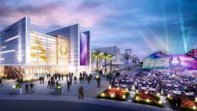 Exterior with Plaza Rendering