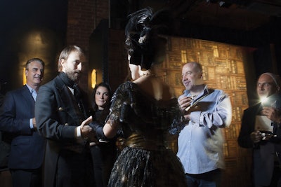 For a Dewar’s event, Live in Theater created 'The Malts of Legend,' a promenade-style piece of theater that invited the audience, acting as distillery apprentices, to interact with actors at different installations.
