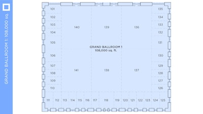 Grand Ballroom 1 Floor Plans