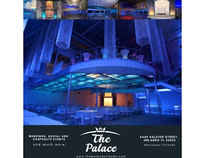 The Palace is a state-of-the-art event venue perfect for any affair.