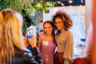 At the meet-ups, guests were able to attend two-minute mentoring sessions with the event’s speakers, including former Teen Vogue editor in chief Elaine Welteroth. The summit itself also offered mentoring sessions.