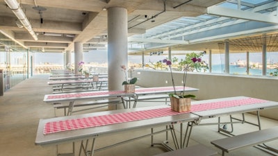 Picnic Terrace: large outdoor area with stunning water views.