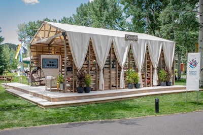 At the Aspen Ideas Festival in June, Advoc8 produced a solar powered activation for Google, which had digital displays that offered information about the company's sustainability initiatives.