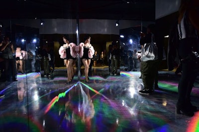 Another space features a maze of mirrors, leading to interesting, rainbow-infused photo ops.