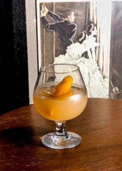 The Roger Room, a craft cocktail bar in Los Angeles, debuted five new cocktails this season, including the Little Darling. The drink has Casa Noble Reposado tequila, Dimmi, lemon juice, peach and passion fruit purees, orange peel, and cinnamon.