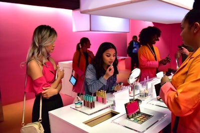 Beautycon Pop also features the company's first retail space, which offers products from 25 independent, woman-owned brands not often found at traditional beauty events.