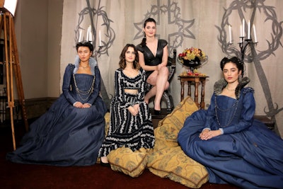 On December 6, Vanity Fair and Focus Features hosted a cocktail reception to celebrate the new historical drama Mary Queen of Scots. Held at Chateau Marmont, the event featured a costume display from the film, and guests could pose in a themed vignette with costumed actors. The event was produced by Mitie Tucker Event Production.