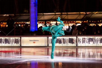Bank of America Winter Village at Bryant Park’s Tree Lighting Skate-tacular
