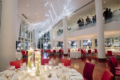 Dinner and dancing in the main dining room and mezzanine level