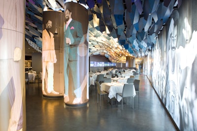 Main dining room of Clyde Frazier's Wine and Dine.