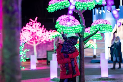 Festival producer Scott Emslie said the idea was to create a magical world for the holiday season and target it toward families.