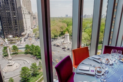 The best dining view in NYC.