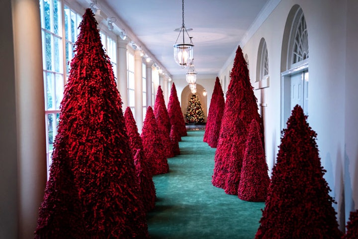 White House Christmas 2022 Yip Yip Yip White House Holiday Decorations: Bold And Festive, Creepy, Or Just Plain  Tasteless? | Bizbash