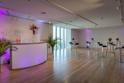 Cocktail reception on the 7th floor