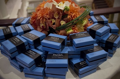 Customized gift boxes completed an outstanding corporate event. New York Palace, NYC
