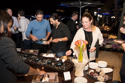 Our s’mores station is always a popular highlight of any event