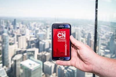 Late last summer, Toronto’s CN Tower introduced its CN Tower Viewfinder app, which was designed and developed by Fuzz Productions in Brooklyn, New York. It’s the first and only attraction in Canada to offer a virtual-reality observation experience. From the tower’s observation level, visitors can take in 360-degree panoramic images, scan the city’s skyline, and identify over 90 landmarks and points of interest using an iPhone or Android mobile device. CN Tower plans to add additional features such as detailed descriptors for each landmark and the ability to share to social media.