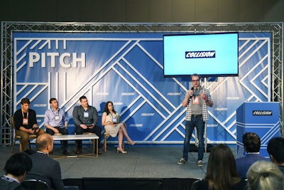 During the conference’s signature Pitch event, three finalists shared their startup concept with judges.
