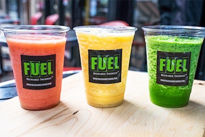 In October, health-centric mini-chain Fuel launched a line of “Dream” smoothies infused with CBD oil, the first of its kind in Pennsylvania. The new drinks are available in three flavors (Green Dream, Berry Dream, and Orange Dream) and can be purchased in stores and are available as a catering item. CBD oil can also be added into existing smoothies to help consumers manage anxiety, stress, and depression. Additional items that incorporate CBD will be added to the menu in 2019.