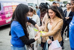 National food festival Dessert Goals cuts down on lines by using timed entry, which allows a new batch of 300 attendees to enter the event every 90 minutes. Staffers use mobile devices to check guests in while they wait in line.