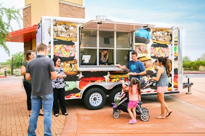 Frozen Penguin, an outlet serving ice cream sandwiches at OdySea Aquarium, launched a food truck in September that is available for events throughout the Phoenix/Scottsdale area. Planners can pre-order custom-designed ice cream sandwiches using a combination of homemade cookies and brownies, ice cream, and toppings. The truck will serve the sweet treats on site at the event.