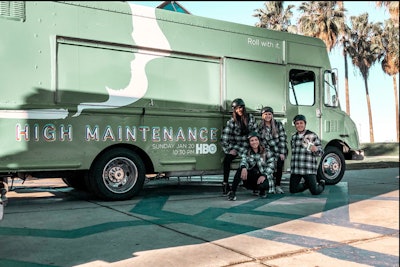 ‘High Maintenance’ CBD Latte Truck