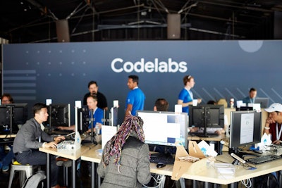 Hands-on sessions helped Google’s developer community learn new skills.