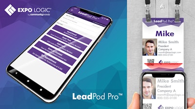 LeadPod™ Pro turns your mobile device into an advanced lead capture tool for exhibitors.