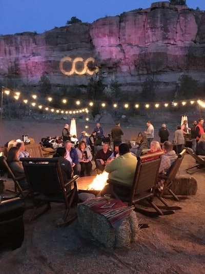 Reception and Dinner, Gateway Canyons Resort - Colorado