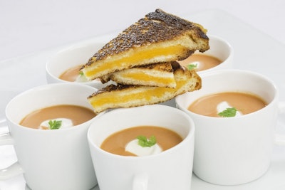 Tomato Bisque Grilled Cheese
