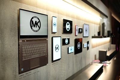 Surrounded by all wonders and advancements of technology, Dolby had on display their partnership offerings of Samsung products—whose screens were all loaded with the Michael Kors logo for the occasion.
