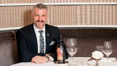 Sommelier David Metz from Michelin starred restaurant Plume featured in the Beverage Journal
