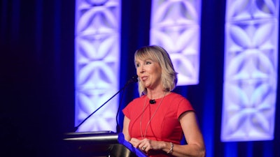 NBC News4 Consumer Reporter Susan Hogan emcees the 2018 Mary's Center annual gala