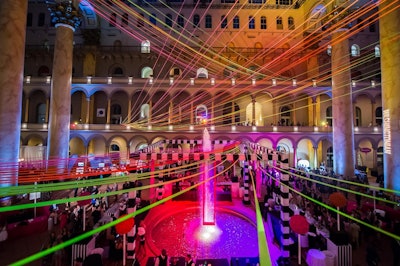 Intelligent Lighting for Washingtonian Magazine at the National Building Museum