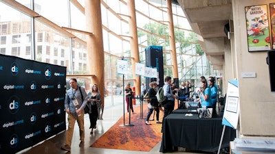 Registration area at the Digital Summit Digital Marketing Conference