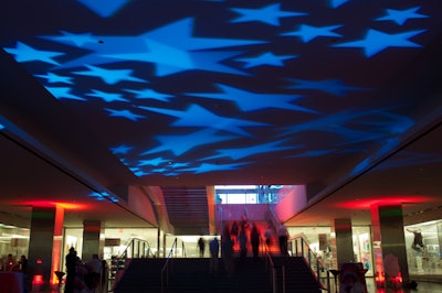 Ceiling Projection at the National Museum of American History