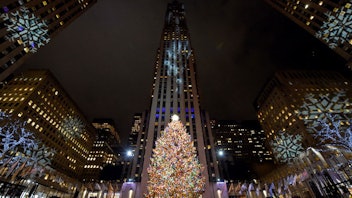 6. Rockefeller Center Christmas Tree Lighting