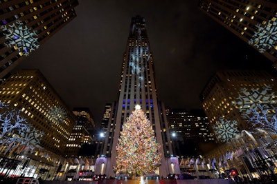 6. Rockefeller Center Christmas Tree Lighting
