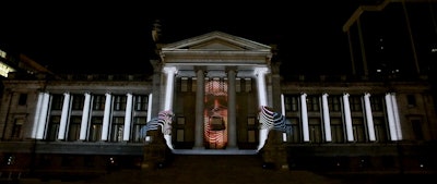 Facade Festival projection mapping