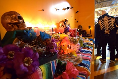 Halloween Candy Bar in the Yellow Hall