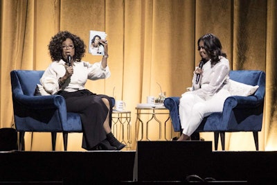 During the first stop of her book tour in Chicago, Michelle Obama sat down with Oprah Winfrey to chat about her new memoir.