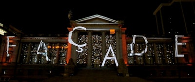 Large scale projection mapping on the Vancouver Art Gallery