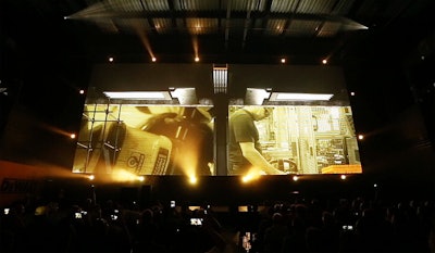 Moving beyond the trade show environment with LED projection mapping